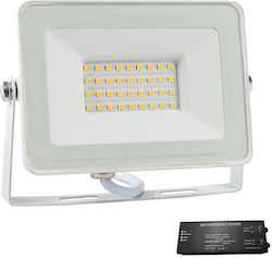 Elmark VEGA Водоустойчив LED Прожектор 30W Топл...