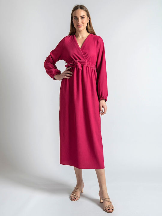 InShoes Summer Maxi Dress Wrap Purple