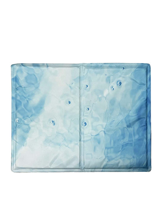 Glee Mattress Dog Rectangle Cooling Light Blue 50x40cm