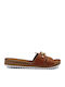 23- Women's Flat Sandals Anatomic in Brown Color