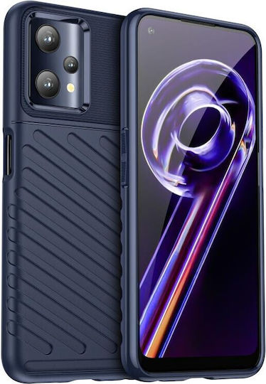 Thunderbolt Umschlag Rückseite Silikon Blau (OnePlus Nord CE 2 Lite 5G)