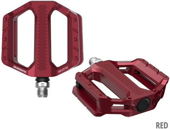 Shimano Pd-ef202 Fahrradpedale Wohnung Rot