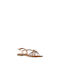 Seven Women's Flat Sandals Pink Gold