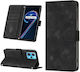 Embossed Wallet Synthetic Leather Black (OnePlus Nord CE 2 Lite)