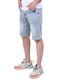 Bermuda shorts with blue blue wash Blue