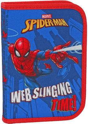 Must Spiderman Pencil Case Full with 1 Compartment Multicolored