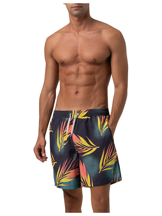 Costum de baie bărbați Bermude Multicolore cu model