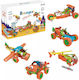 Hanye Kunststoff-Bauspielzeug Build & Play für Kinder ab 5+ Jahre Jahren