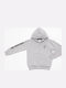 Kinder-Sweatshirtjacke mit Kapuze Gray