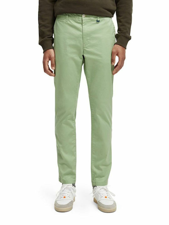 Scotch & Soda Mott Trousers Chino Green