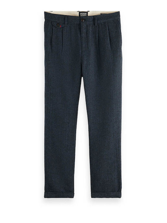 Scotch & Soda Twilt Trousers Chino Navy Blue