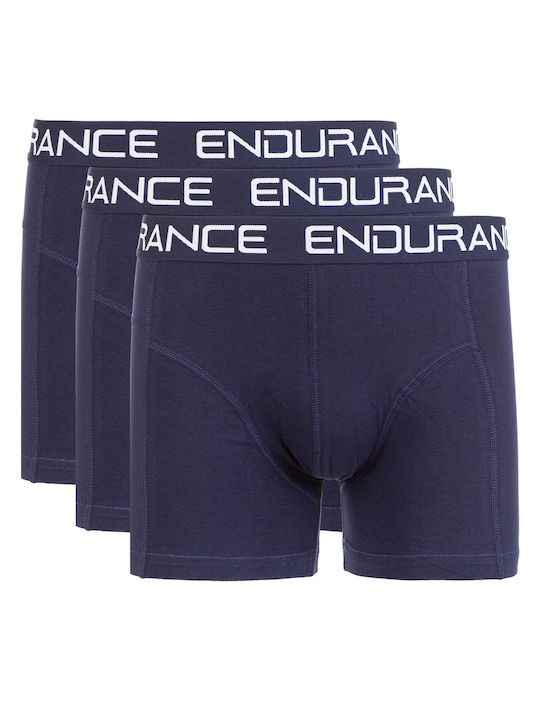Endurance Μπόξερ 3-Pack Burke Boxershorts - 2002S Navy