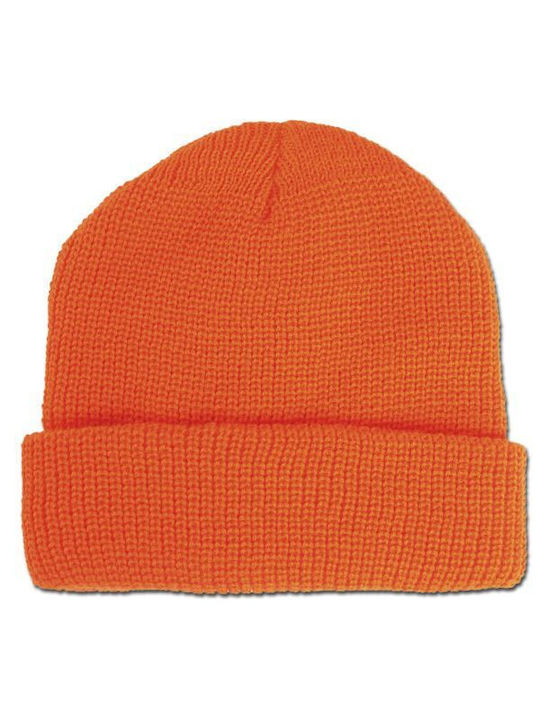 Mil-Tec Knitted Beanie Cap Orange