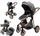 ForAll Monaco 3 in 1 3 in 1 Baby Kinderwagen Ge...