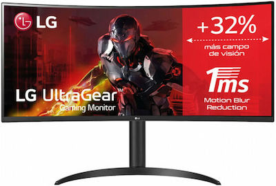 LG 34WP75CP-B Ultrawide VA HDR Curved Monitor 34" QHD 3440x1440 160Hz