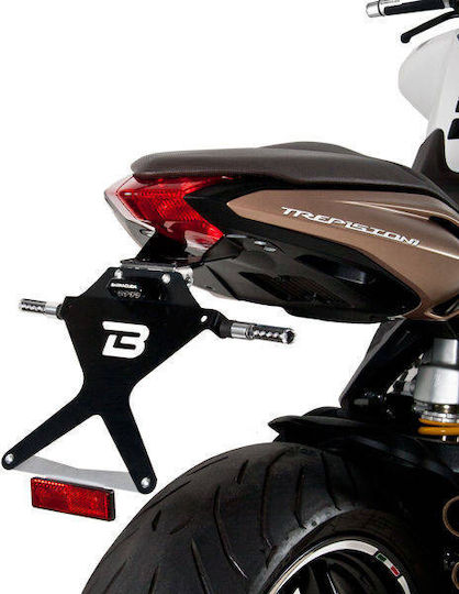 Barracuda Klappbar Motorrad-Kennzeichenhalterung