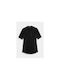 4F Kurze Ärmel Radtrikot Schwarz