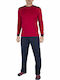 A.A UNDERWEAR Bordeaux/Blue