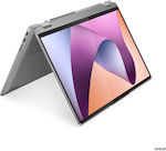 Lenovo IdeaPad Flex 5 16ABR8 16" IPS Touchscreen (Ryzen 7-7730U/16GB/512GB SSD/W11 S) Arctic Grey (GR Keyboard)