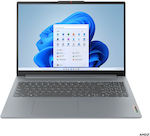 Lenovo IdeaPad Slim 3 16ABR8 16" IPS (Райзен 5-7530U/16ГБ/512ГБ SSD/W11 S) Арктическо сиво (GR Клавиатура)