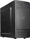 Chieftec Uni UB-03B-350GPB Mini Tower Κουτί Υπολογιστή Μαύρο