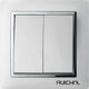 RC3632 Recessed Wall Switch Lighting Two-Way with Frame White