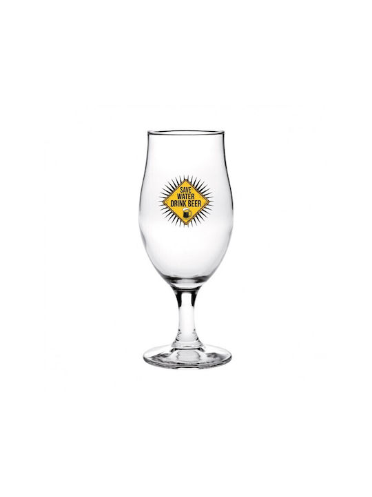 Marva Glas Bier, μπίρας / Wasser aus Glas 400ml