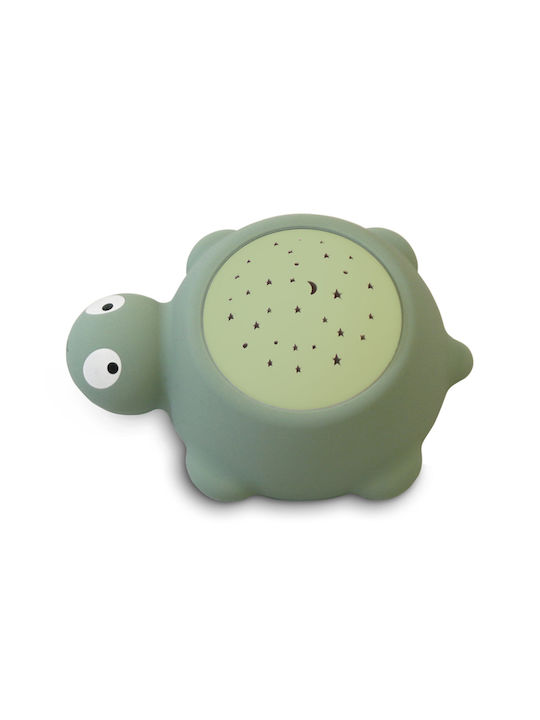 Filibabba LED Kinderprojektorlampe mit Sternenprojektion Grün 14x10x8εκ. Filibabba LED Kinderprojektorlampe mit Sternenprojektion Grün 14x10x8εκ.