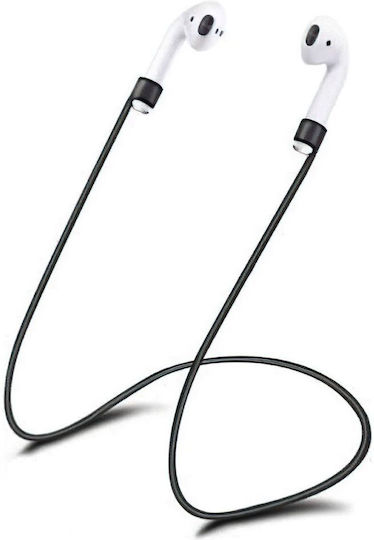 Tech-Protect Anti-Lost Strap σε Μαύρο χρώμα για Apple AirPods