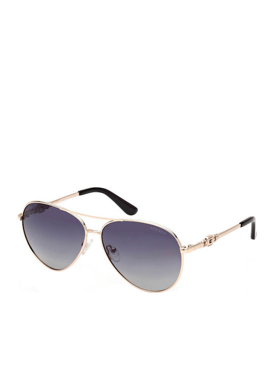 Guess Damen Sonnenbrille mit Gold Metall Gestel...