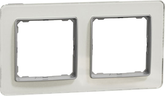 Schneider Electric Sedna Switch Frame 2 Positions in White Color SDD360802