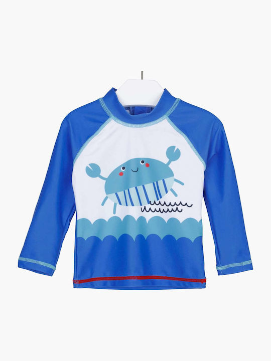 Losan Kinder Badeanzug Langarmshirt Blau