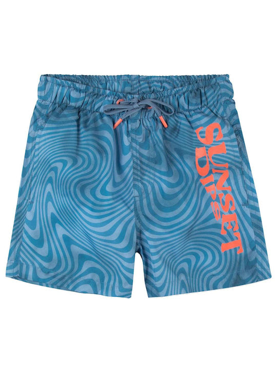 Losan Kinder Badeanzug Badeshorts Blau