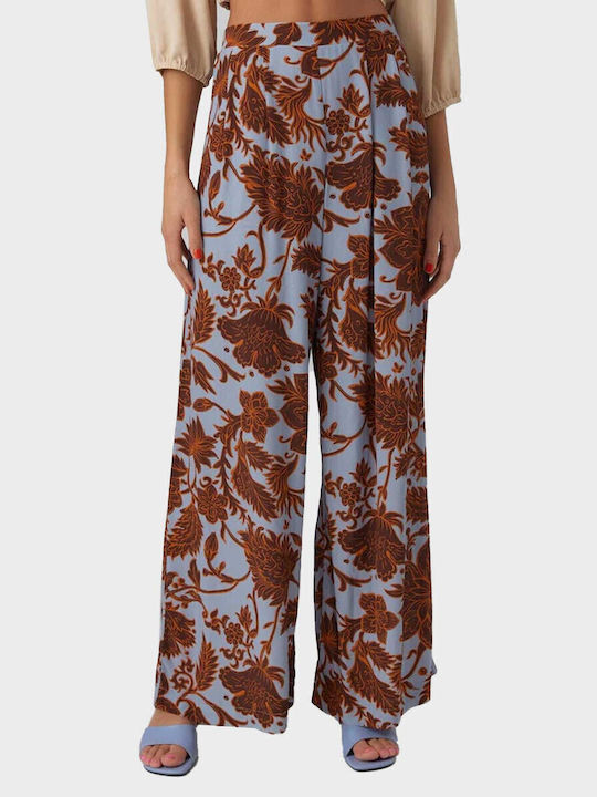 Vero Moda Dama Tesatura Pantaloni Maro