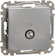Schneider Electric Sedna TV-Buchse Antenne in Weiß Farbe SDD113474