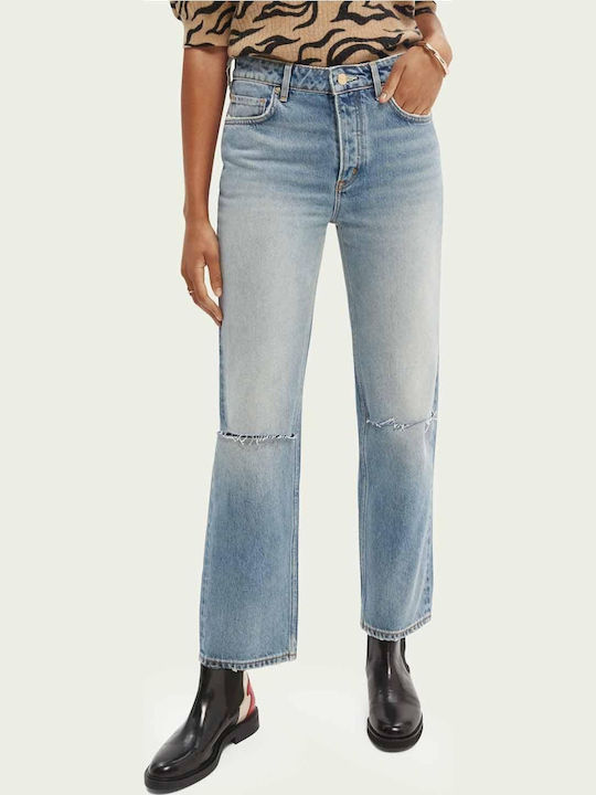 Scotch & Soda Remade Classic Damen Jeans Hosen Mit Rissen