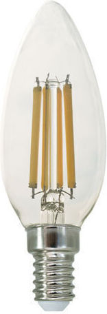 Diolamp LED Bulb 6W for Socket E14 and Shape C35 Warm White 760lm