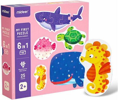 Kinderpuzzle für 2++ Jahre 25pcs MiDeer