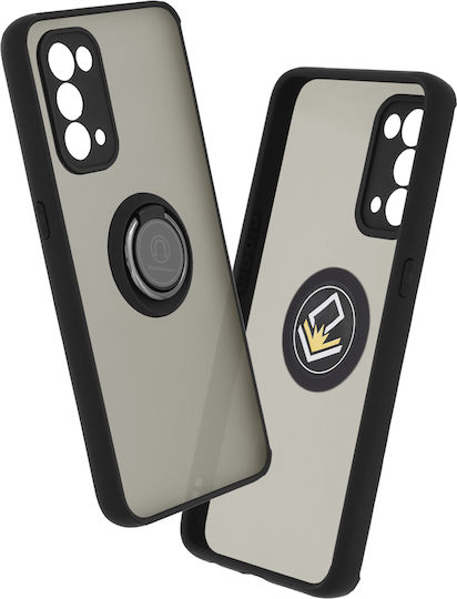Techsuit Glinth Back Cover Σιλικόνης Μαύρο (Oppo Reno5 5G, Find X3 Lite 5G)