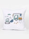 Borea Kids Decorative Pillow Printed Crane White 45x45cm