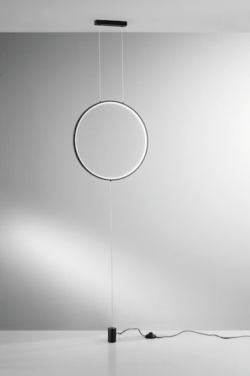 Fan Europe Portal LED Floor Lamp Height 400cm Black