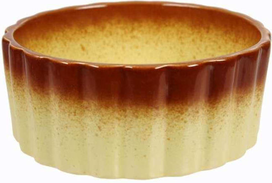 Art et Lumiere Porcelain Round Heat-Resistant Cookware for Souffle 16x16x7cm