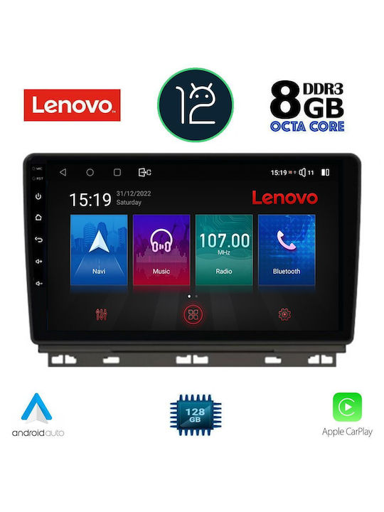 Lenovo Car-Audiosystem für Renault Clio 2019+ (Bluetooth/USB/WiFi/GPS) mit Touchscreen 9"