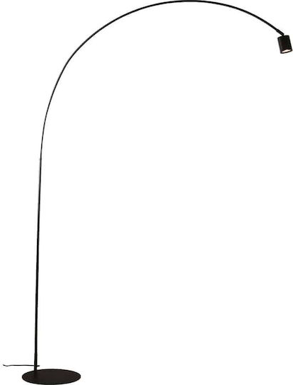 Fan Europe Floor Lamp H224xW185cm. with Socket for Bulb GU10 Black