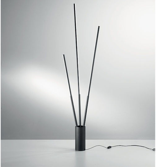 Fan Europe Luce LED Floor Lamp Y164xM10cm with Adjustable White Light 3456lm Black