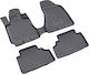 Novline Set of Front and Rear Mats 4pcs Tray Type for Hyundai Tucson 5D 2004-2010 Black