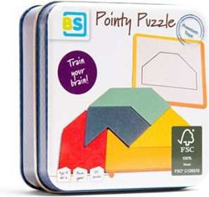 Ξύλινο Παιδικό Puzzle 5pcs BS Toys