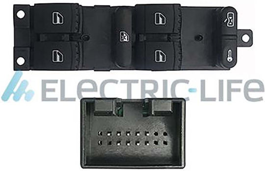 Electric Life Car Window Switch for Seat Leon / Toledo Volkswagen Golf / Passat