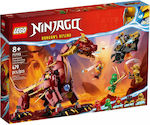 Lego Ninjago Heatwave Transforming Lava Dragon pentru 8+ ani