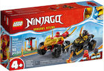 Lego Ninjago Kai and Ras's Car and Bike Battle for 4+ Years